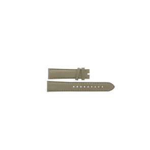 Horlogeband Burberry BBY1500 Leder Lichtbruin 18mm