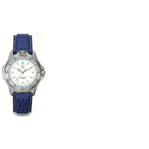 Horlogeband Tag Heuer WF2110-K / BC0527 Leder Blauw 19mm