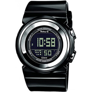 Casio horlogeband 10316342 Kunststof Zwart 14mm