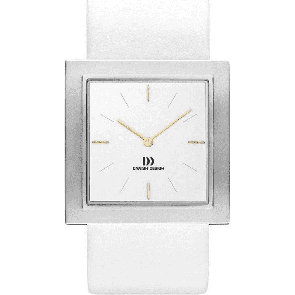 Horlogeband Danish Design IV15Q1009 Leder Wit 30mm