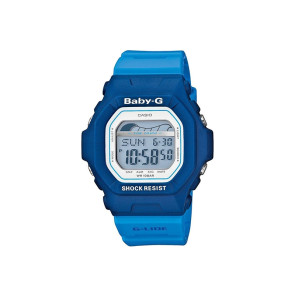 Casio horlogeband 10439755 Baby-G Kunststof Blauw 14mm