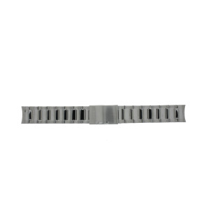 Horlogeband Fossil BQ1000 / BQ1003 / BQ1010 / New link Shiny Roestvrij staal (RVS) Staal 20mm