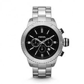 Horlogeband Fossil BQ1047 Roestvrij staal (RVS) Staal 22mm