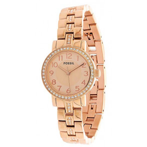 Horlogeband Fossil BQ1430 Staal Rosé 12mm