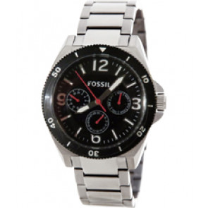 Horlogeband Fossil BQ2019 Roestvrij staal (RVS) Staal 22mm