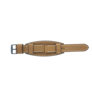 Horlogeband Fossil BQ2054 Onderliggend Leder Bruin 22mm