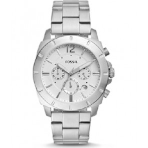 Horlogeband Fossil BQ2166 Roestvrij staal (RVS) Staal 24mm