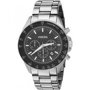 Horlogeband Fossil BQ2171 Roestvrij staal (RVS) Staal 20mm