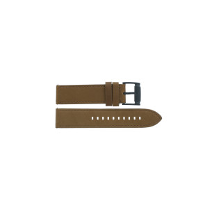 Horlogeband Fossil BQ2305 Leder Bruin 22mm