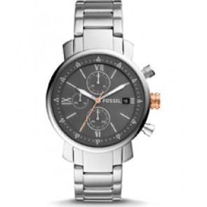 Horlogeband Fossil BQ2318 Roestvrij staal (RVS) Staal 20mm