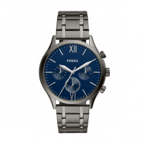 Horlogeband Fossil BQ2401 Onderliggend Staal Titanium 22mm