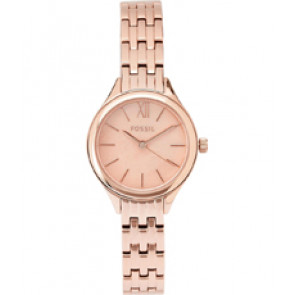 Horlogeband Fossil BQ3132 Roestvrij staal (RVS) Rosé 10mm