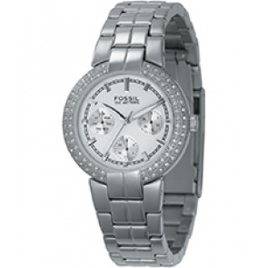 Horlogeband Fossil BQ9291 Roestvrij staal (RVS) Staal 15mm