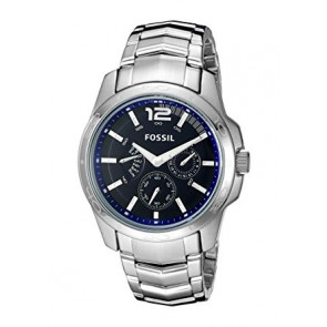 Horlogeband Fossil BQ9346 Roestvrij staal (RVS) Staal 22mm