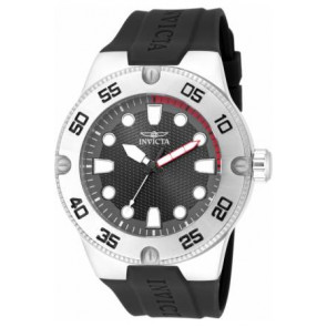Horlogeband Invicta 17916.01 Rubber Zwart 20mm
