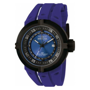 Horlogeband Invicta 0837.01 Rubber Blauw