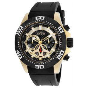 Horlogeband Invicta 21739 Rubber Zwart