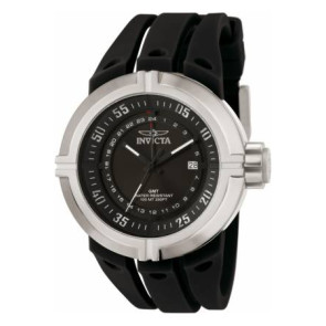 Horlogeband Invicta 0832.01 Rubber Zwart
