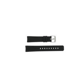 Horlogeband Tag Heuer WK111A/0 / BT0702 Rubber Zwart 20mm