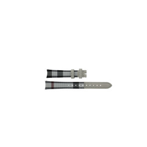 Horlogeband Burberry BU10103 Leder/Textiel Multicolor 14mm