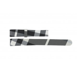 Horlogeband Burberry BU1078 Leder Multicolor 14mm