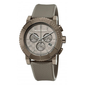 Horlogeband Burberry BU2302 Kunststof/Plastic Bruin 22mm