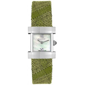 Horlogeband Burberry BU4516 Kunststof/Plastic Groen
