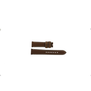Horlogeband Burberry BU7852 Leder Bruin 17mm