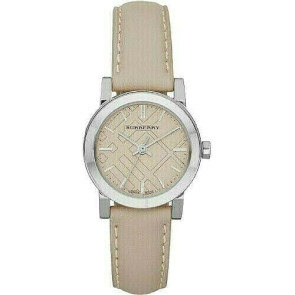Horlogeband Burberry BU9207 Leder Multicolor 20mm