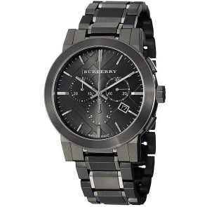 Horlogeband Burberry BU9354 Staal Antracietgrijs
