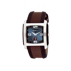 Horlogeband Breil BW0226 Leder Donkerbruin 25mm