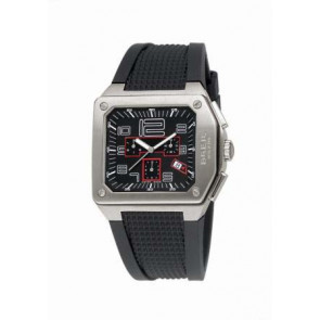 Horlogeband Breil BW0395 Kunststof/Plastic Zwart 21mm