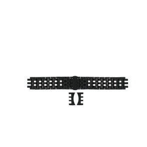 Horlogeband Breil BW0409 Staal Zwart 22mm