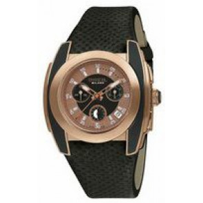 Horlogeband Breil BW0452 Leder Zwart