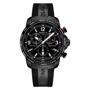 Horlogeband Certina C603018862 Rubber Zwart 21mm