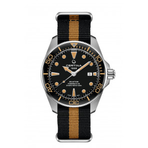 Horlogeband Certina C0326074805100A Onderliggend Nylon/perlon Bi-Color 20mm