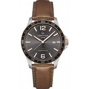 Horlogeband Certina C600021299 Leder Bruin 20mm