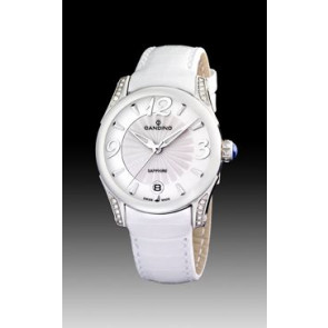 Horlogeband Candino C4406 / C4419-1 Leder Wit 18mm