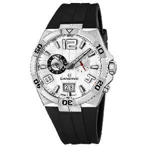 Horlogeband Candino C4449 Rubber Zwart 13mm