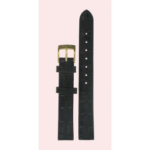 Horlogeband Certina C600011302 / C11191116836A / URBAN CLASS Leder Zwart 13mm