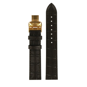 Horlogeband Certina C600019140 / C9002177629700A / DS FIRST LADY Leder Bruin 17mm