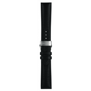 Horlogeband Certina C600021812 Leder Zwart 20mm