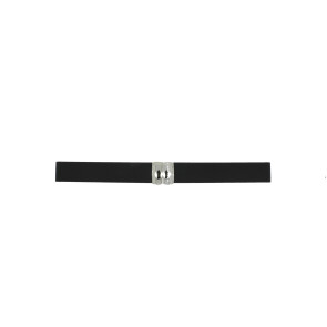 Horlogeband Certina C0142351705100A / C0142171705100A / C603015558 Rubber Zwart 17mm
