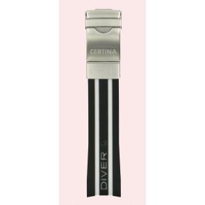 Horlogeband Certina C603018003 Rubber Bi-Color 22mm