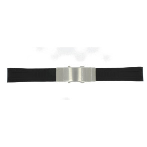 Horlogeband Certina C0324071705160A / C0324071705100A / C603020937 Rubber Zwart 21mm