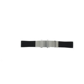 Horlogeband Certina C603020937 / XS Rubber Zwart 21mm