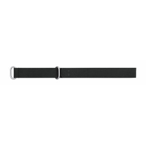 Horlogeband Certina C604022440 Nylon/perlon Zwart 20mm
