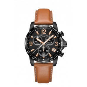 Horlogeband Certina CO344173605700 / C610020204 Leder Bruin 20mm
