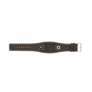 Horlogeband Camel BC51049 Leder Bruin 18mm