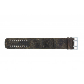 Horlogeband Camel BC51072 Leder Bruin 24mm